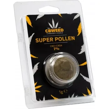 CBD CBD lisované konopí Superpollen Cannabis Light pryskyřice