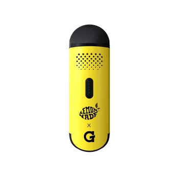 vaporizér G Pen ve spolupráci s legendárním rapperem a podnikavcem Bernerem z Bay Area, s potěšením představuje vaporizér Lemonnade x G Pen Dash. G Pen Dash je vyroben z odolné hliníkové slitiny a má ohřívací komoru z nerezové oceli.
