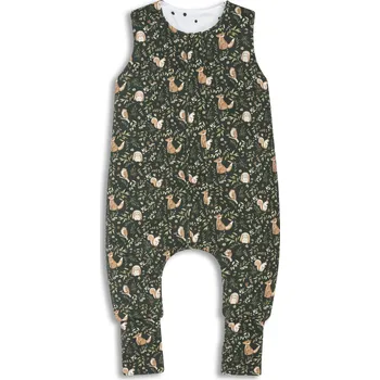 Spací pytel pro miminko Sleepee Celoroční spací pytel s nohavicemi Green Forest XS