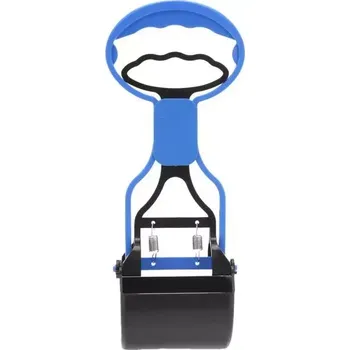 Kosmetika pro psa TopTechnology Dlouhá rukojeť na sběr exkrementů - čisticí nástroj pro psy a kočky (modrá)