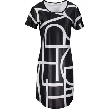 Dámské tričko Dámské prodloužené triko premium ALTISPORT VOJ/ALW085SAT02 ČERNÁ XS