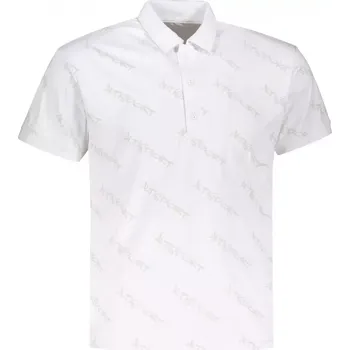 Pánské funkční triko s límečkem premium ALTISPORT VOJ/ALM050TR05 BÍLÁ XXL