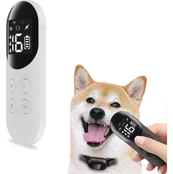 Obojek pro psa TopTechnology Obojek pro psa na výcvik s antištěkacím režimem a chytrým dálkovým ovládáním (doručení v náhodné barvě)