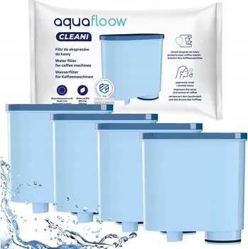 Filtr do kávovaru 4x filtr AquaFloow pro kávovary Saeco Philips Latte Go se systémem AquaClean