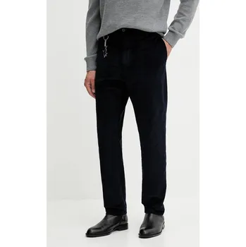 Dámské kalhoty Manšestrové kalhoty Paul&Shark 14314020 námořnická modř 59X, vel. 50