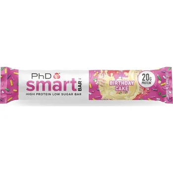 PHD Nutrition Limited PHD Nutrition Smart Bar 64 g Příchuť: strawberries and cream