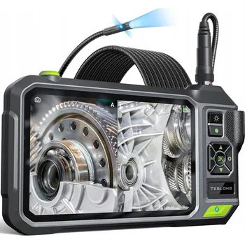 Teslong endoskop NTS700 se 7palcovým LCD displejem, sonda 7,9 mm, trojitá kamera, kabel 5 m