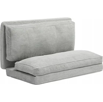 Pohovka SucceBuy Skládací pohovka 3 v 1 Tmavě šedá