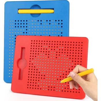 Obraz Magnetická tabule s magnetickými kuličkami - skládačka