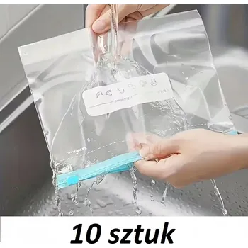 Dóza na potraviny Sáčky na uskladnění potravin | L | 10 kusů | Opakovaně Použitelné se zipem