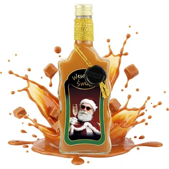 Láhev LÁHEV VLNA 500ML PREMIUM VÁNOČNÍ ZDOBENÁ