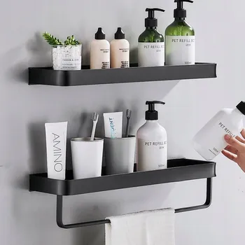 Koupelnový nábytek 2x ZÁVĚSNÁ KOUPELNOVÁ POLICE DO SPRCHY LOFT 50CM