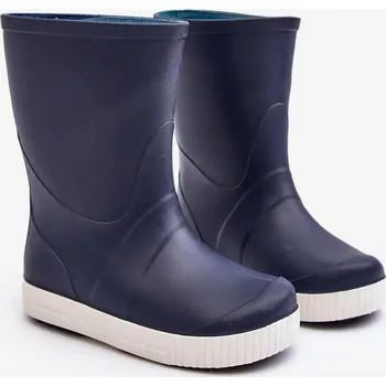 Dívčí sněhule Dětské holínky Wave Gokids Navy blue Velikost: 30