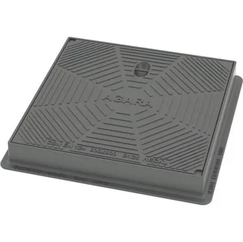 poklop Agara Litinový poklop H235500000600 600 x 600 mm černý