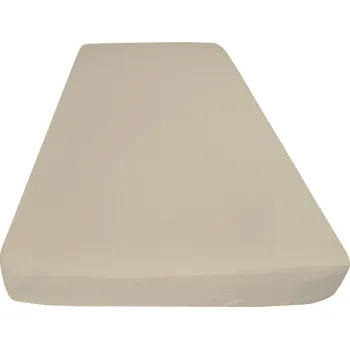Prostěradlo VODĚODOLNÉ prostěradlo , 100% bavlna , žerzej, 120x200 béžová