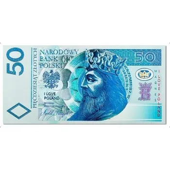 Obraz Magnet na ledničku 50 Bankovka oboustranná