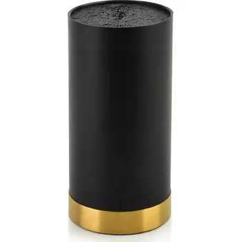 Stojan na nože Cookini 23 cm černý plast