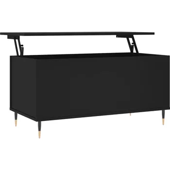 Konferenční stolek Konferenční stolek se zvedací deskou 90x44,5 cm, černý