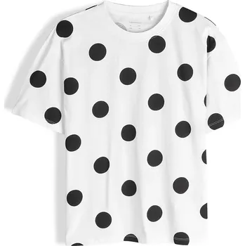 Dívčí oblečení GATE Bavlněné oversize tričko 10Y 425-0834/89