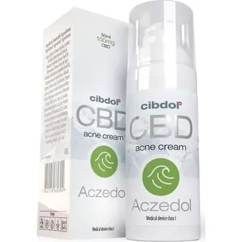 Pleťový krém Nejnovější krém od Cibdolu - Aczedol, využívá pečující síly CBD v boji proti akné. Aczedol je zdravotnický prostředek první třídy, který je speciálně navržen, aby pomohl ulevit od pocitu svědění a pálení. V kombinaci s liposomy a CBD je tento krém skvělým