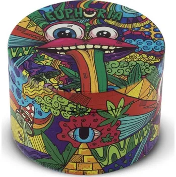 Kovová drtička EUPHORIA s originálním designem.