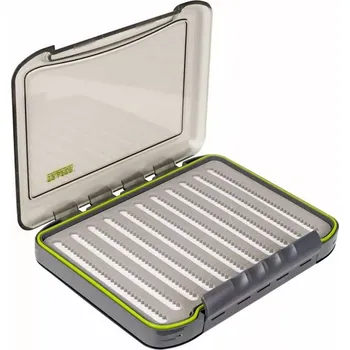 Pouzdro na rybářské vybavení Krabička na mušky Traper Waterproof Double Lake