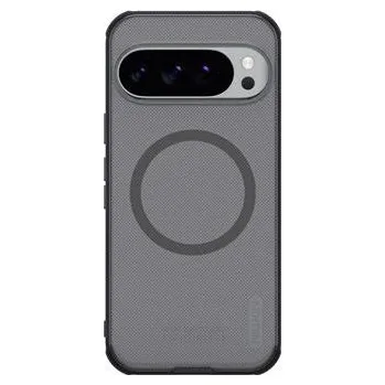 Pouzdro na mobilní telefon Nillkin Super Frosted PRO Magnetic Zadní Kryt pro Google Pixel 10/10 Pro Transparent Black