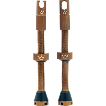 Duše na kolo PEATYS PEATY'S X CHRIS KING (MK2) BOURBON BEZDUŠOVÉ VENTILKY 60MM (PTV2-60-BRB-12) Množ. Uni