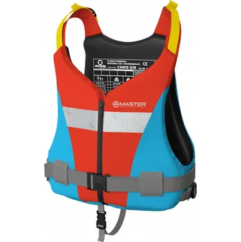 Plovací vesta ZÁCHRANNÁ VESTA PLOVACÍ KAPOK NA KAJAK, LOĎ, VODU S/M ČERVENÁ