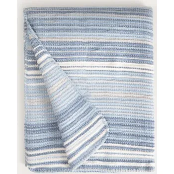 Přehoz na lůžko Deka ALABAS modrá 750632