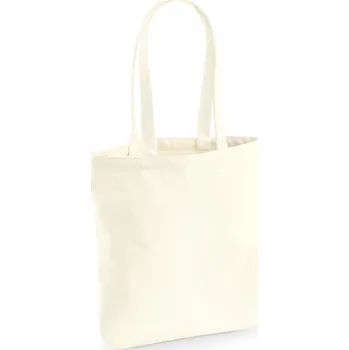 Nákupní taška Westford Mill Taška W821 látková, 10l COT500821u1799-pastel pink UNI Růžová pastelová