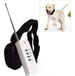 TopTechnology Elektrický psí výcvikový obojek na dálkové ovládání (bílý)