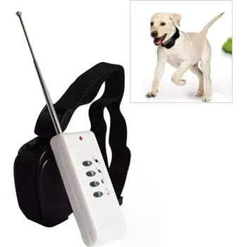 Obojek pro psa TopTechnology Elektrický psí výcvikový obojek na dálkové ovládání (bílý)