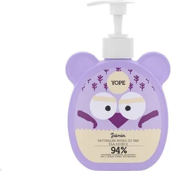 Mýdlo Yope, Přírodní dětské mýdlo na ruce Jasmín 400ml