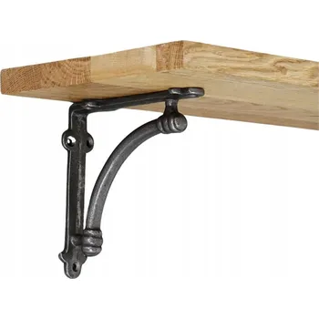 police Držák police ALBION 140x140mm PŘÍRODNÍ