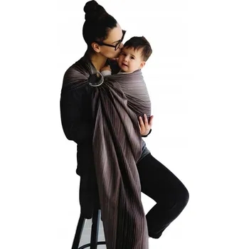 Šátek na nošení dítěte Šátkový nosič s kroužky Little Frog Velikost M