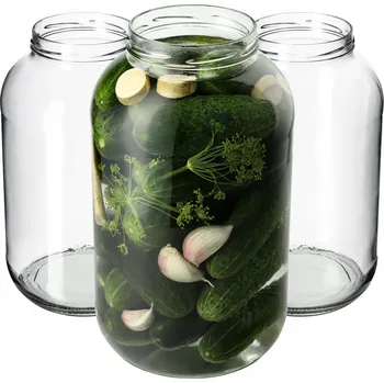 Sklenice Sklenice Kadax Anna 4130 ml průhledné 4 kusy