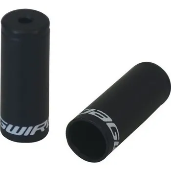 Lanko pro jízdní kolo Koncovka brzdového bowdenu JAGWIRE open 5mm alloy černá 50ks