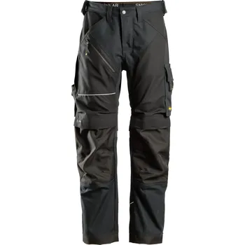 montérky Odolné pracovní kalhoty RuffWork bavlněné černé Snickers Workwear Velikost: 58