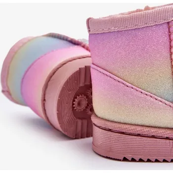 Dívčí sněhule Dětské zateplené sněhule Multicolor Gooby 36