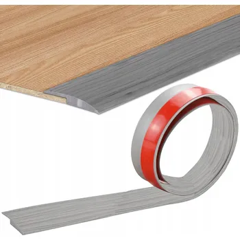 Podlahová lišta Prahová lišta Přechodový profil samolepicí 3 m pro parketové podlahy