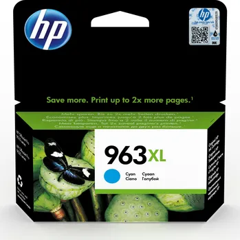 Originální inkoust HP 963 XL Modrý Cyan 3JA27AE