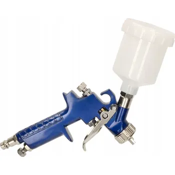 Stříkací pistole STŘÍKACÍ PISTOLE LAKOVACÍ 125 ML HVLP, NÁDOBKA NA BARVU, PRO MALOVÁNÍ STĚN