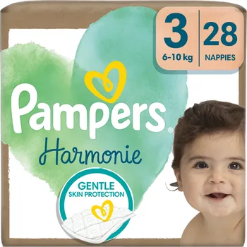 Dětské zboží PAMPERS Harmonie Nappies vel. 3 (28 ks)