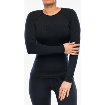 Dámská mikina Dámská termo Mikina Odlo Performance Light Eco BL Top, černá, velikost XL