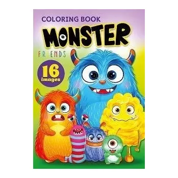 omalovánky Omalovánka A5, 16 obrázků – Příšerky / Fresh