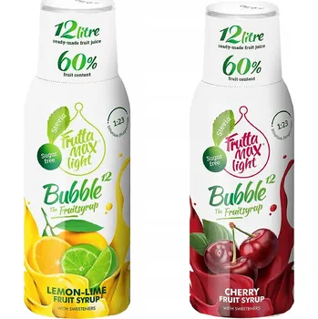 Sirup FRUTTAMAX SIRUP LIMETKA CITRON SVĚTLÁ VIŠEŇ 12 L