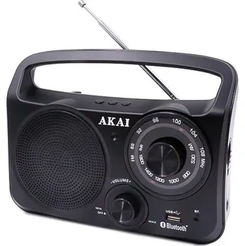 Radiobudík AKAI APR-85BT Přenosné rádio s BT/USB