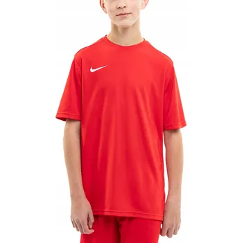 Chlapecké tričko Nike dětské tričko červené polyester velikost 158
