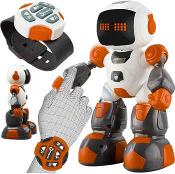 Robot Pro programování a kódování Stator Dálkově ovládaný interaktivní robot + hodinky pro ovládání